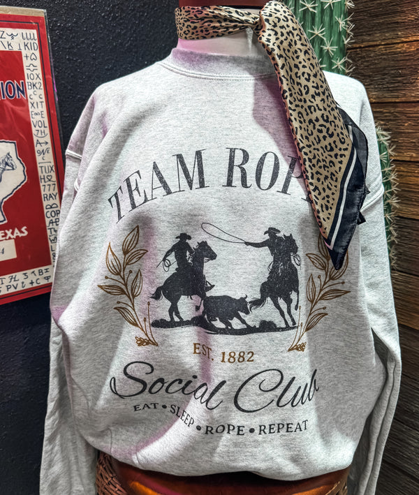 Team Ropin' Social Club Design