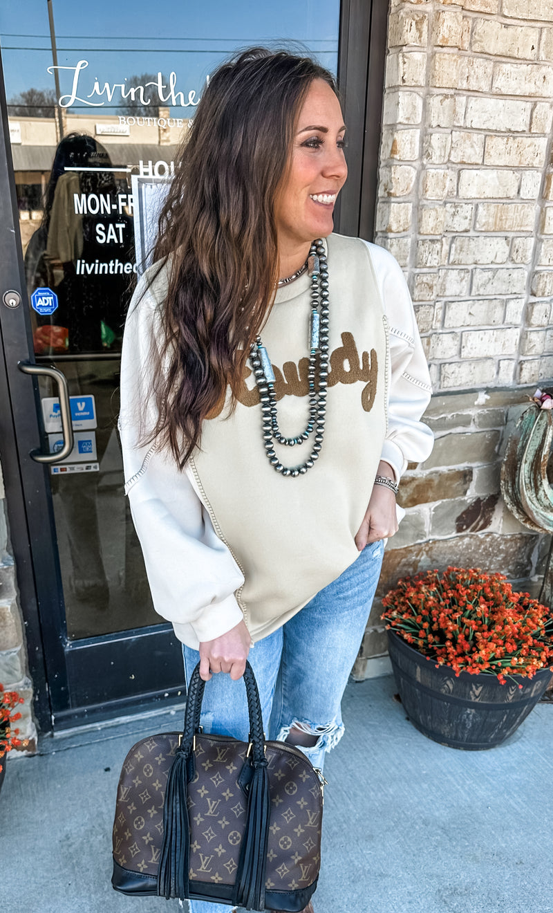 The Howdy Partner Pullover