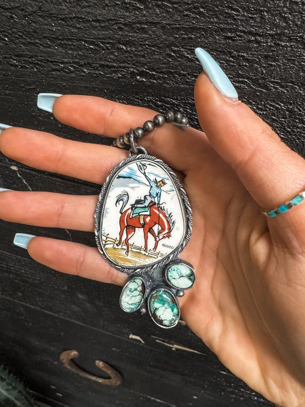 Buckin Bronc 2.0 Pendant