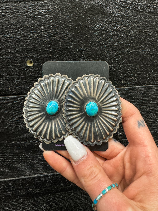 The Indio Concho Earring