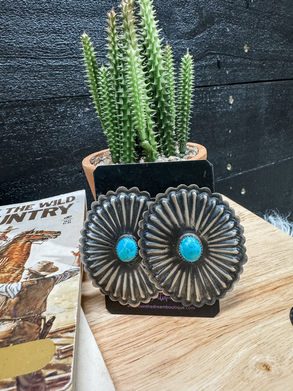 The Indio Concho Earring