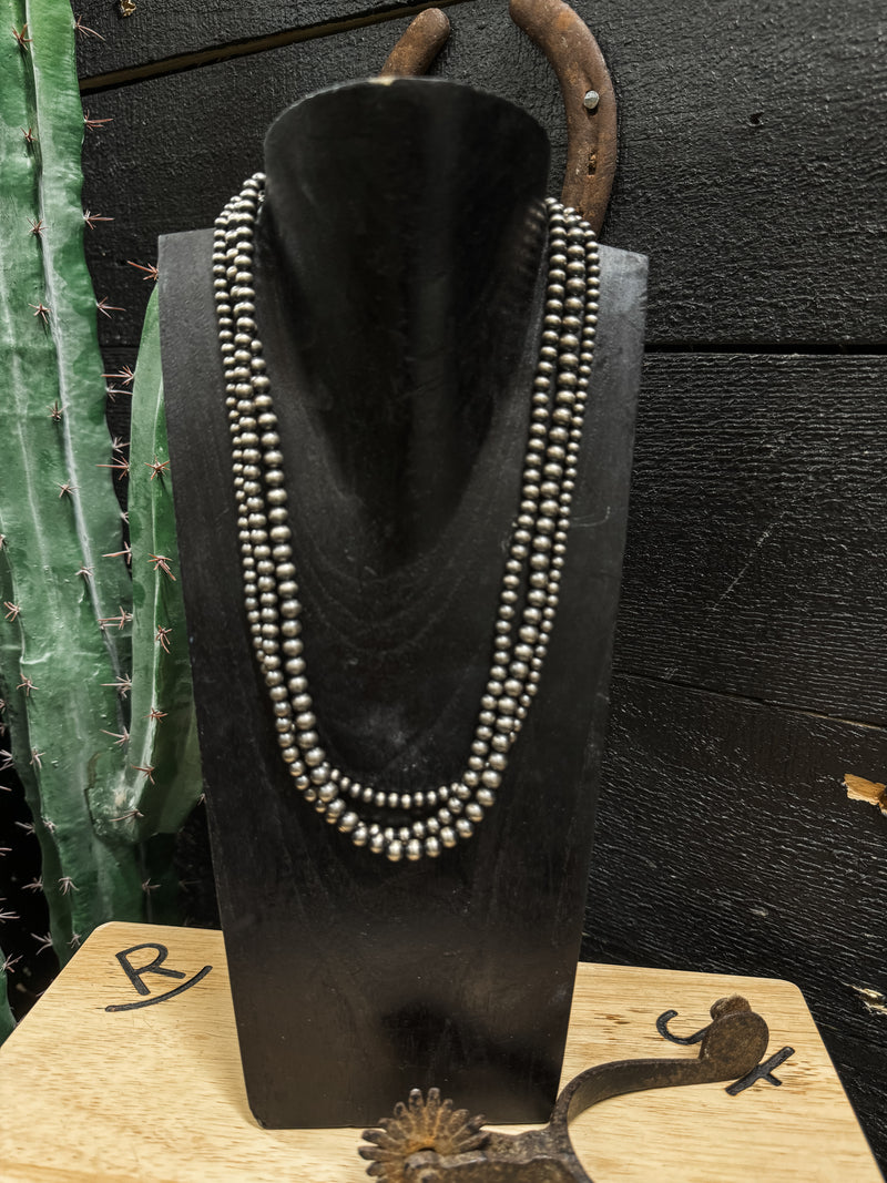 Pearls Triple Threat Necklace